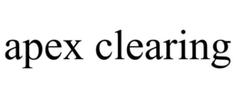 APEX CLEARING trademark