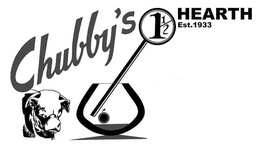 CHUBBY'S 1 1/2 HEARTH EST. 1933 trademark