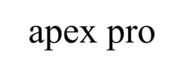 APEX PRO trademark