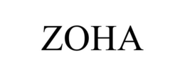 ZOHA trademark