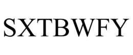 SXTBWFY trademark