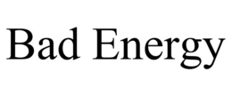 BAD ENERGY trademark