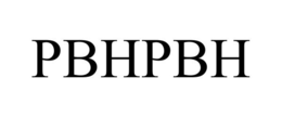 PBHPBH trademark