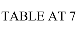 TABLE AT 7 trademark