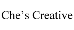 CHE'S CREATIVE trademark