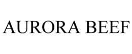 AURORA BEEF trademark