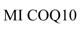 MI COQ10 trademark