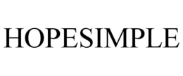 HOPESIMPLE trademark