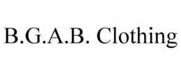 B.G.A.B. CLOTHING trademark