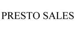 PRESTO SALES trademark