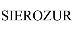 SIEROZUR trademark