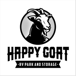 HAPPY GOAT RV PARK AND STORAGE trademark