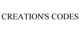 CREATION'S CODES trademark