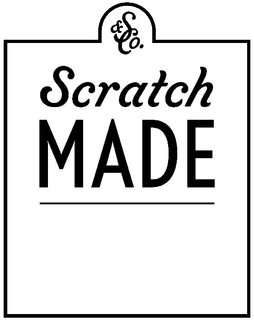 S & CO. SCRATCH MADE trademark