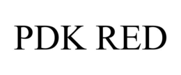 PDK RED trademark