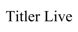 TITLER LIVE trademark
