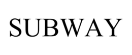 SUBWAY trademark