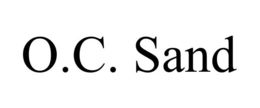 O.C. SAND trademark