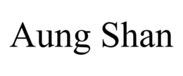 AUNG SHAN trademark
