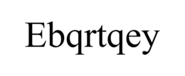 EBQRTQEY trademark