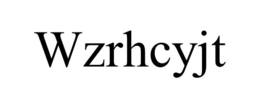 WZRHCYJT trademark