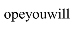 OPEYOUWILL trademark