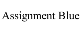 ASSIGNMENT BLUE trademark