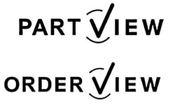 PARTVIEW ORDERVIEW trademark