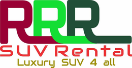RRR SUV RENTAL LUXURY SUV 4 ALL trademark