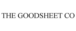 THE GOODSHEET CO trademark