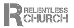 R RELENTLESS CHURCH trademark