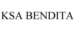 KSA BENDITA trademark