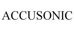 ACCUSONIC trademark