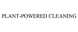 PLANT-POWERED CLEANING trademark