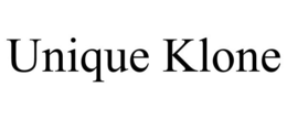 UNIQUE KLONE trademark