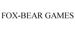 FOX-BEAR GAMES trademark