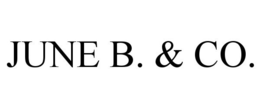 JUNE B. & CO. trademark