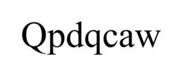 QPDQCAW trademark