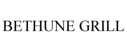 BETHUNE GRILL trademark