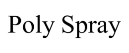 POLY SPRAY trademark