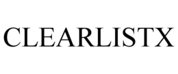 CLEARLISTX trademark