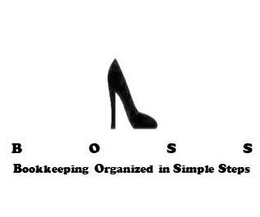 BOSS BOOKKEEPING ORGANIZED IN SIMPLE STEPS trademark