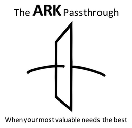 THE ARK PASSTHROUGH WHEN YOUR MOST VALUABLE NEEDS THE BEST trademark