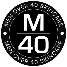 MEN OVER 40 SKINCARE M 40 MEN OVER 40 SKINCARE trademark