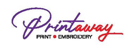 PRINTAWAY PRINT EMBROIDERY trademark