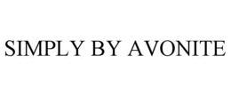 SIMPLY BY AVONITE trademark