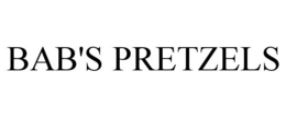 BAB'S PRETZELS trademark