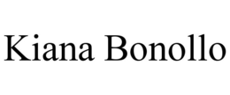 KIANA BONOLLO trademark