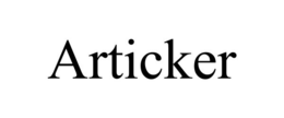ARTICKER trademark
