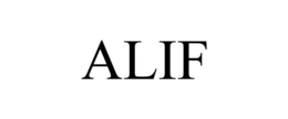 ALIF trademark